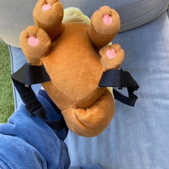 Pokemon Eevee Plush Stuffed Animal Backpack Bag FAB Starpoint NY 2016 12.5" - Picture 16 of 16